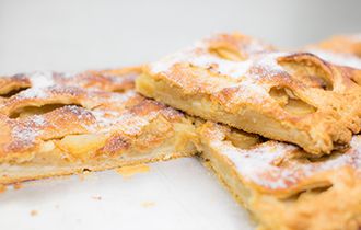 Panadería Torviso tarta de manzana